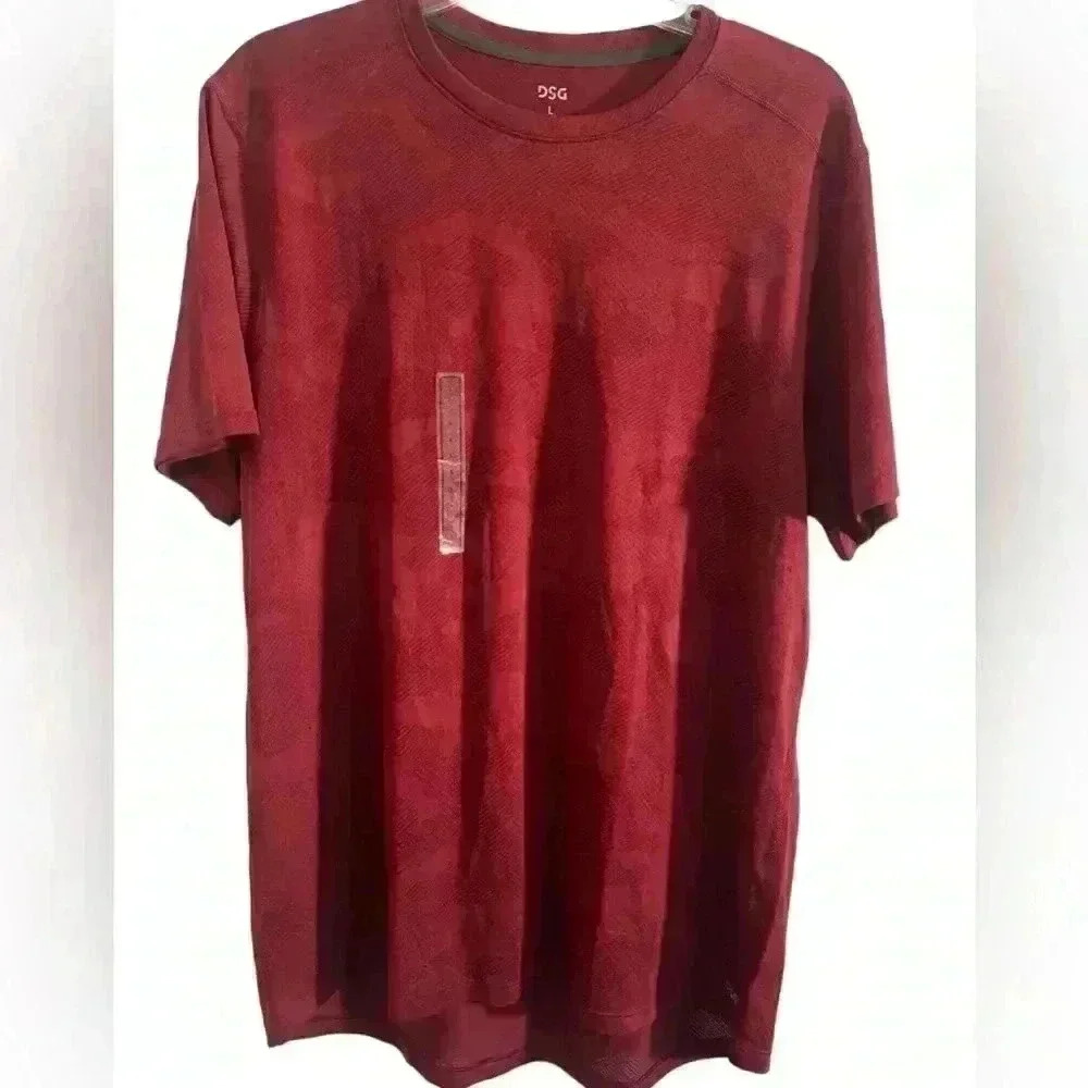 DSG NWT Men’s Jacquard Performance Tee Size Large